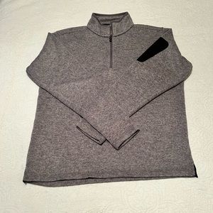 Grey Quarter Zip